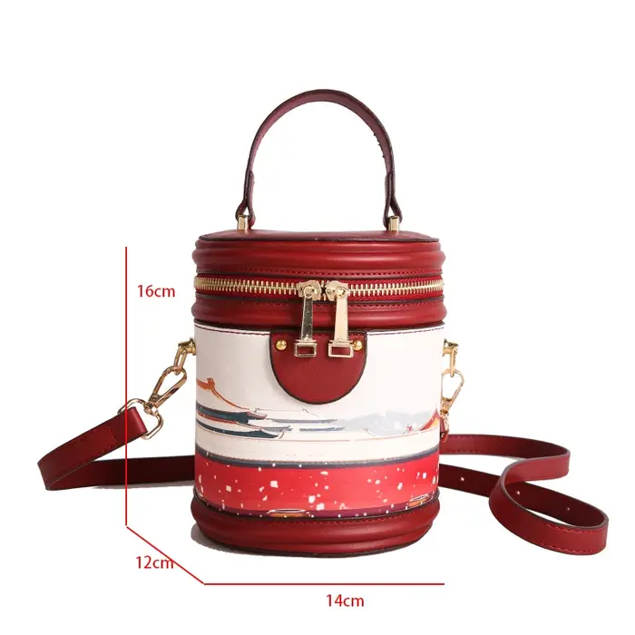 Nouveau sac seau petit fourre-tout dame concepteur Graffiti sac à main marque de luxe sac à bandoulière femme mode Mini