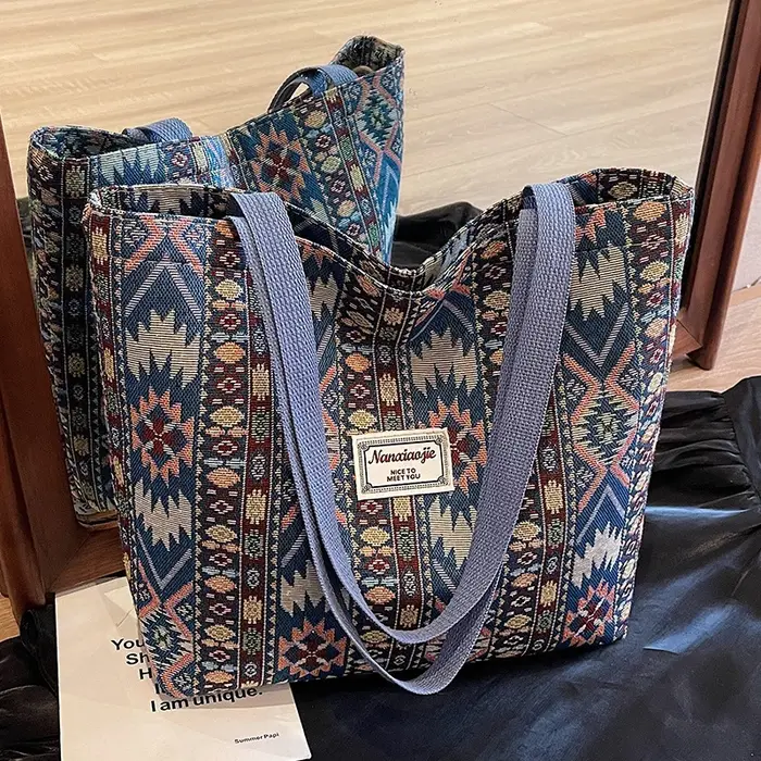 Sac de Style ethnique de grande capacité pour femmes