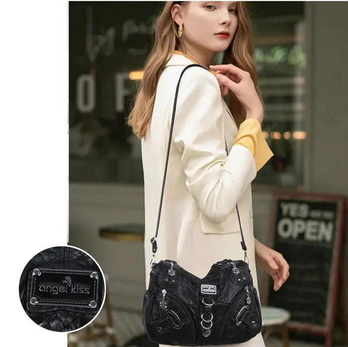 Sac vintage grand format pour femme