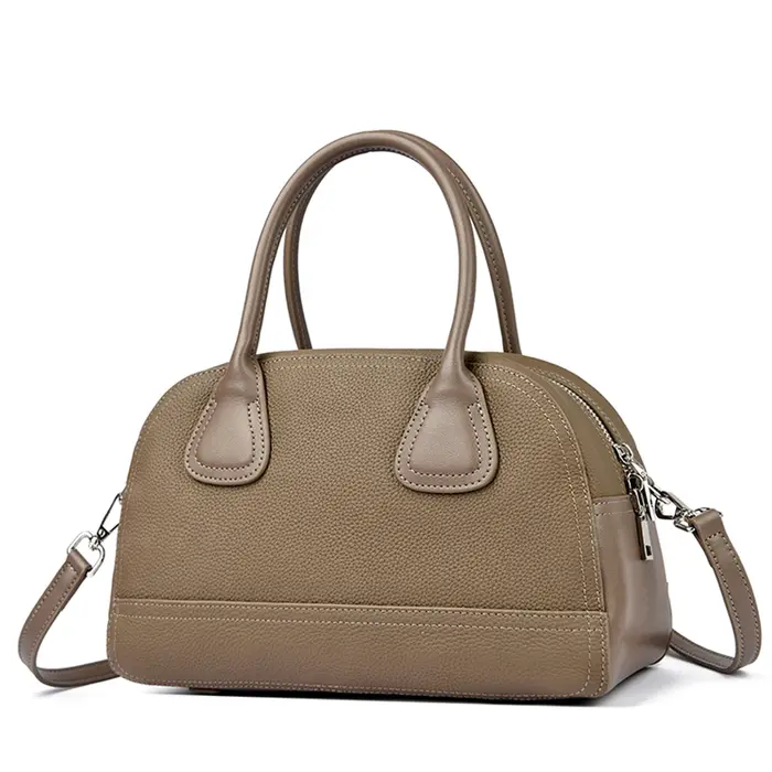 Nouveau sac en cuir de vachette imprimé à la main