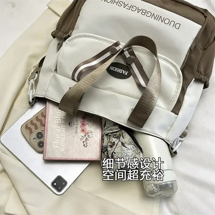 Sac fourre-tout pour femmes, sac à main quotidien de grande capacité, sac à bandoulière seau de voyage, sac messager à la mode, sacs d'école de Camp