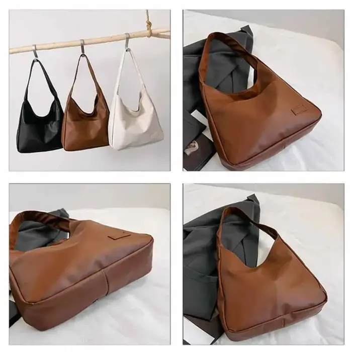 Sac à bandoulière rétro minimaliste élégant pour femmes