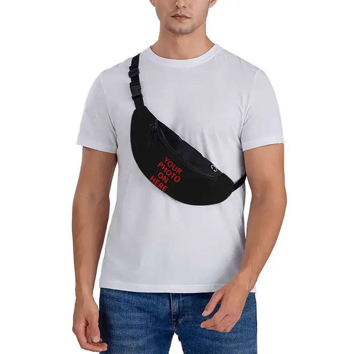 Sac Banane Personnalisé avec Votre Photo pour Homme et Femme