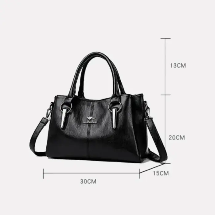 Sacs à bandoulière en cuir souple pour femmes, 2024 véritable, 3 couches, haute qualité, initiés par