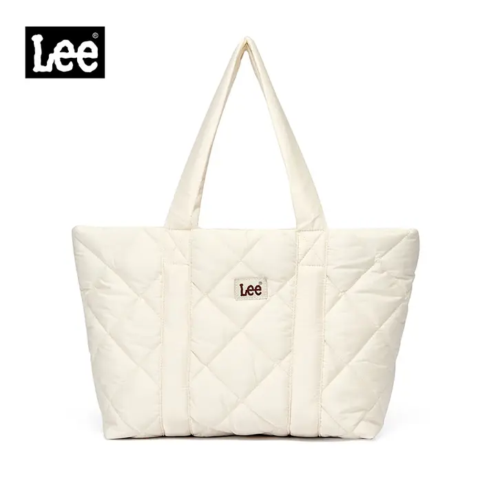 Sac fourre-tout matelassé LEE grand format pour femme, idéal pour étudiantes, ordinateur portable, l