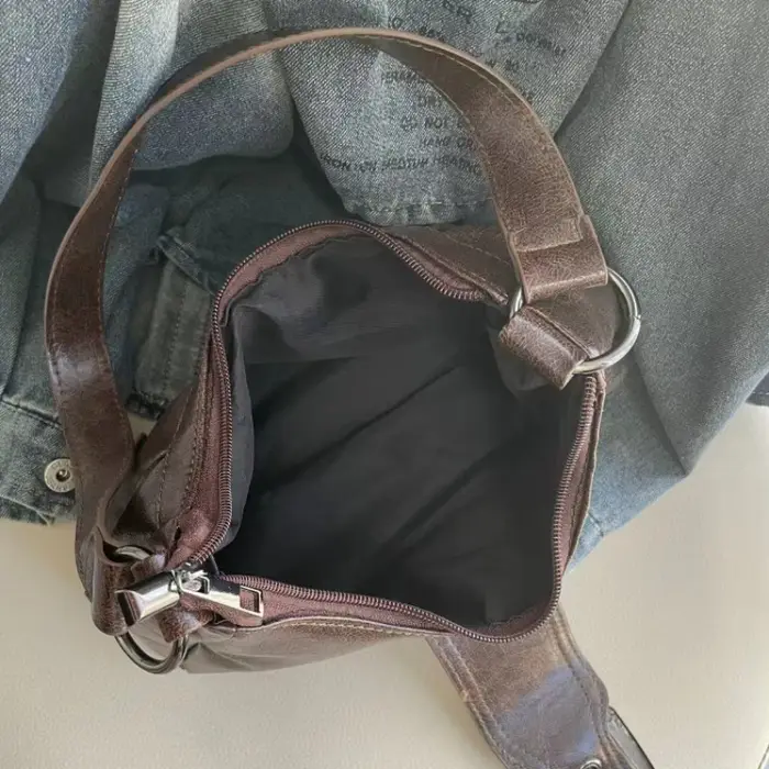 2025 printemps vente chaude Maillard Style rétro petit sac épicé fille Y2K Wasteland