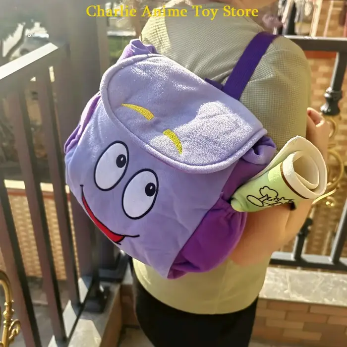 Sac à Dos Kawaii de Dessin Animé Dora The Explorer, Sacoche de Grande Capacité pour Étudiant, Cartab