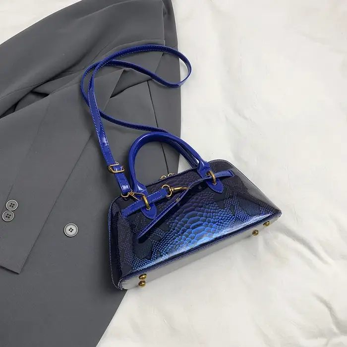 Sac à main classique en cuir motif serpent pour femmes, sac à bandoulière de marque célèbre, fourre-