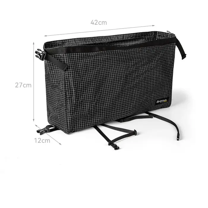 Sac à dos HIKEMAN 12L, sac de rangement supérieur ultraléger, imperméable, pochette de rangement à e