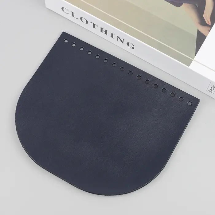 Nouveau sac à bandoulière rabat couverture avec trous de remplacement pour femmes sac à main tricot sac de couture bricolage PU sac en cuir accessoires 3 couleurs