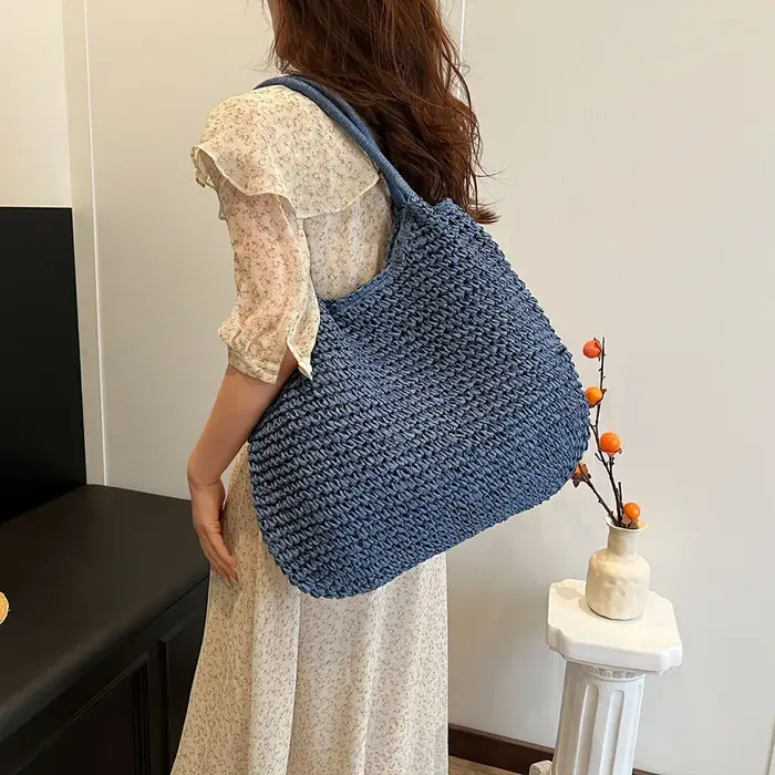 Sac à main en paille pour femmes