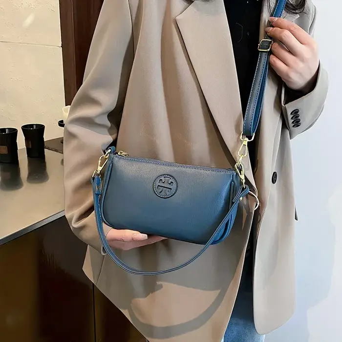 Sac à langer bandoulière de luxe : Sac à main élégant pour femme au style vintage de créateur et grande capacité pour le shopping