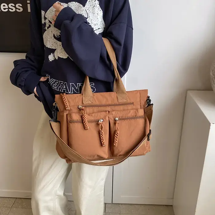 Sac fourre-tout en tissu Nylon pour loisirs