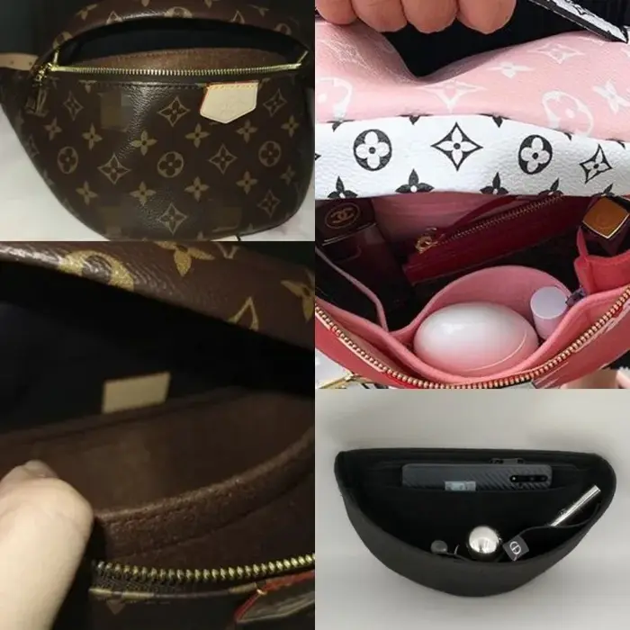 Sac banane en feutre pour femme