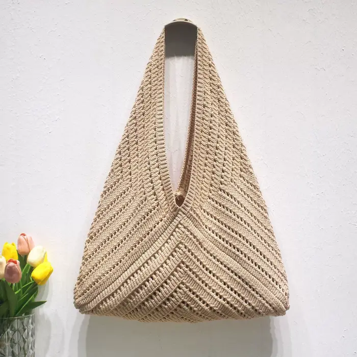 Sac à main en tricot pour femmes