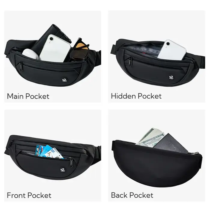 ERÜFLY-Sac banane pour homme et femme