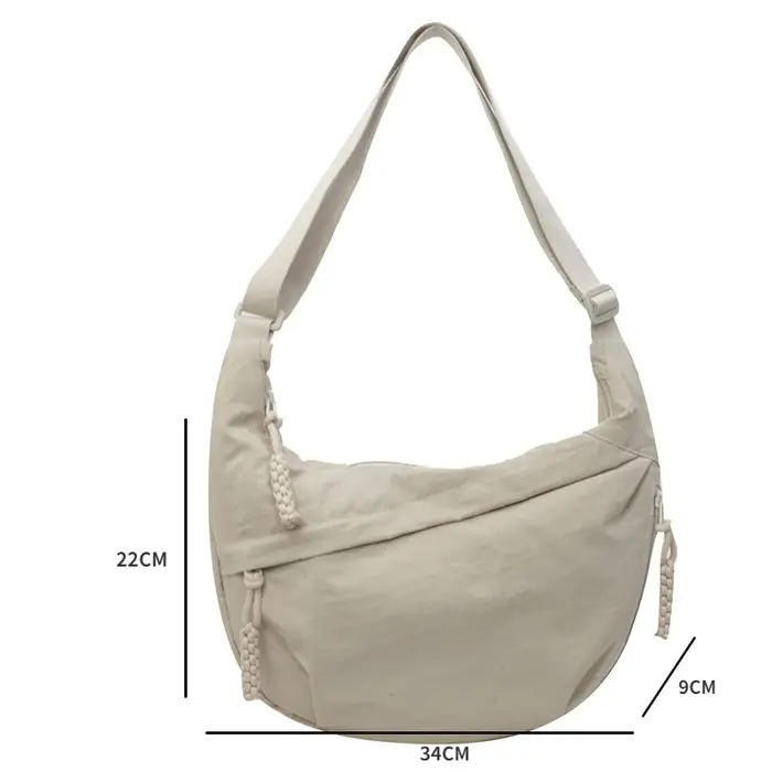Sac Hobo à bandoulière de loisirs de grande capacité
