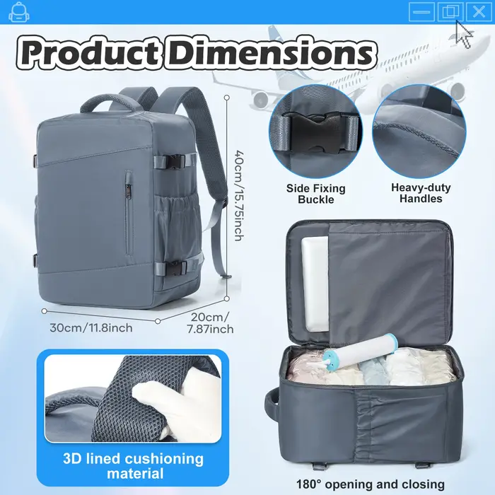 Sac de rangement sous vide