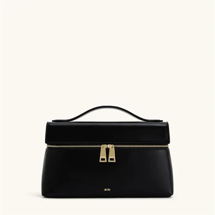 Sac à main JW PEI Thea 2025 Nouveau, Sac bandoulière et épaule en toile marron pour femme, Sac de mo