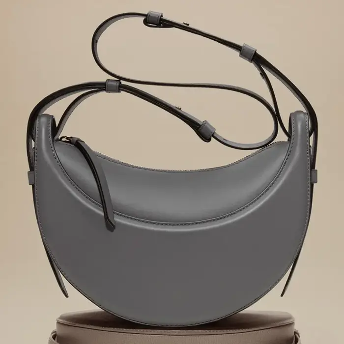 Sac à bandoulière en cuir véritable pour femme