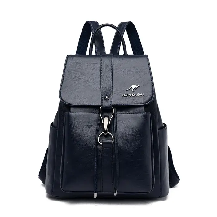 Sac à dos de luxe pour femmes, sacs à dos en cuir souple pour adolescentes, sacs à bandoulière d'éco