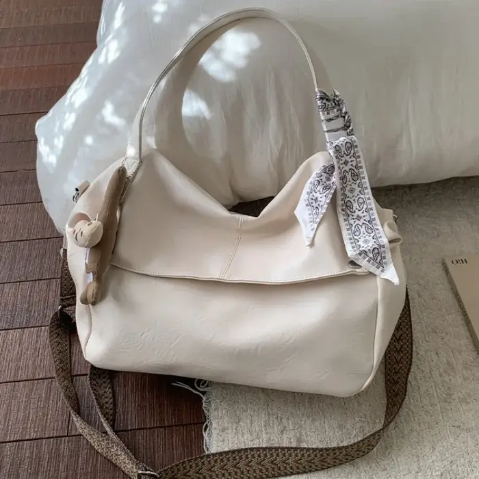 Sac bandoulière en cuir tendance pour femme
