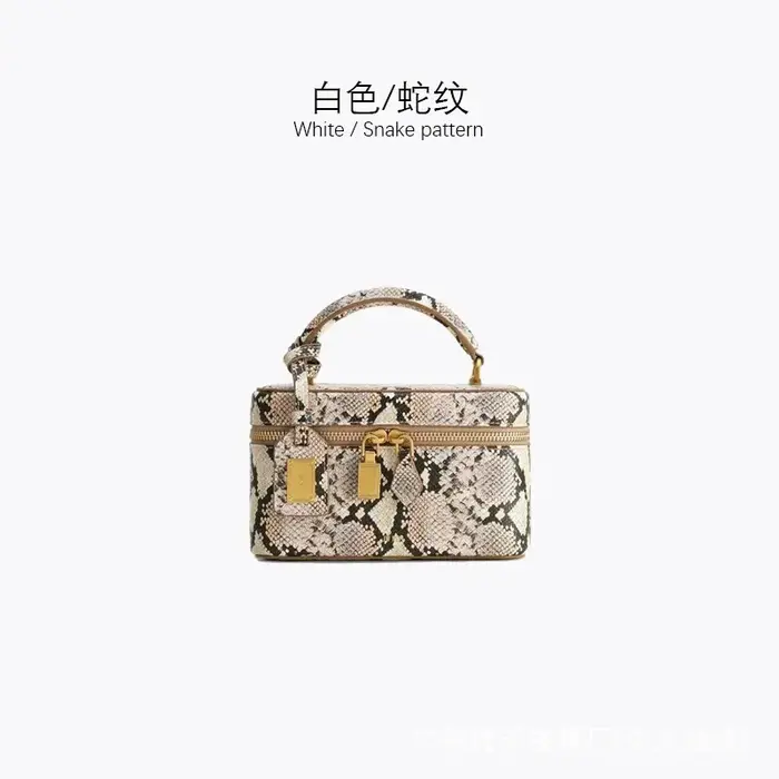 Sac boîte JW PEI - Sac à bandoulière Cleo imitation crocodile à motif gaufré pour un usage quotidien décontracté et polyvalent