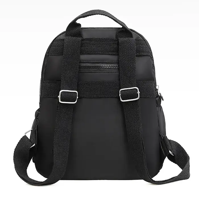 Coréen Nylon sac à dos femmes décontracté couleur unie petit cartable sac de voyage pour adolescent étudiant école sac à dos maman sac rюкзак