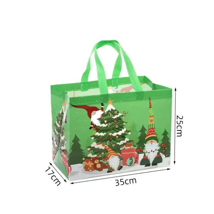 Grand Sac Cadeau de Noël avec Poignée