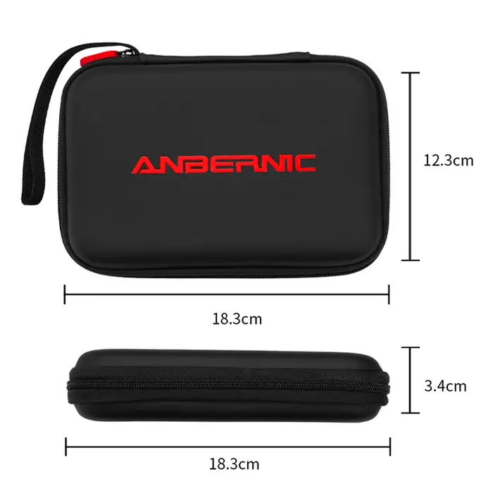 Sac de protection Portable en PU pour Console de jeu ANBERNIC RG DS