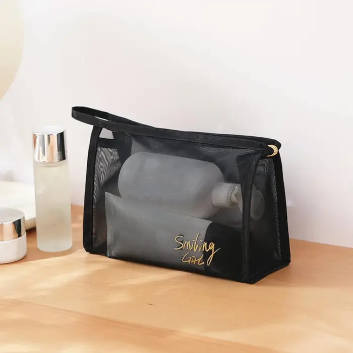 Sac à maquillage en maille - Sac