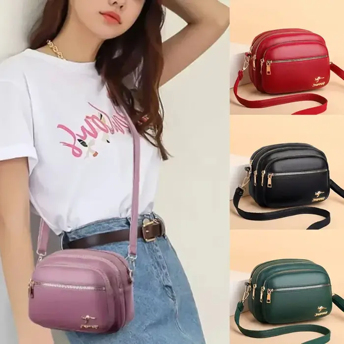 Sac à main en cuir souple pour femme