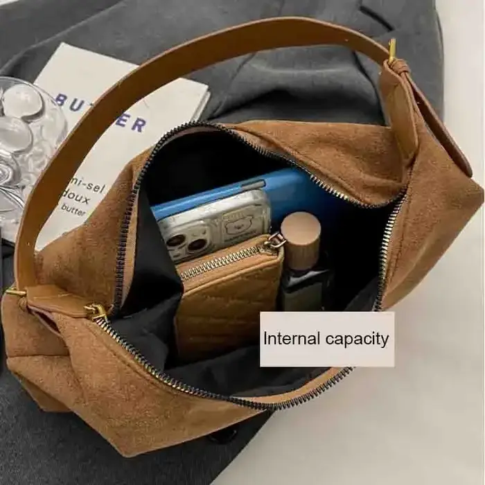 Sac à main en velours pour femmes