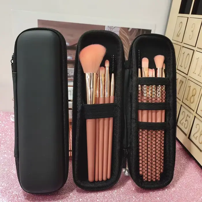 Sacs de rangement de cosmétiques noirs