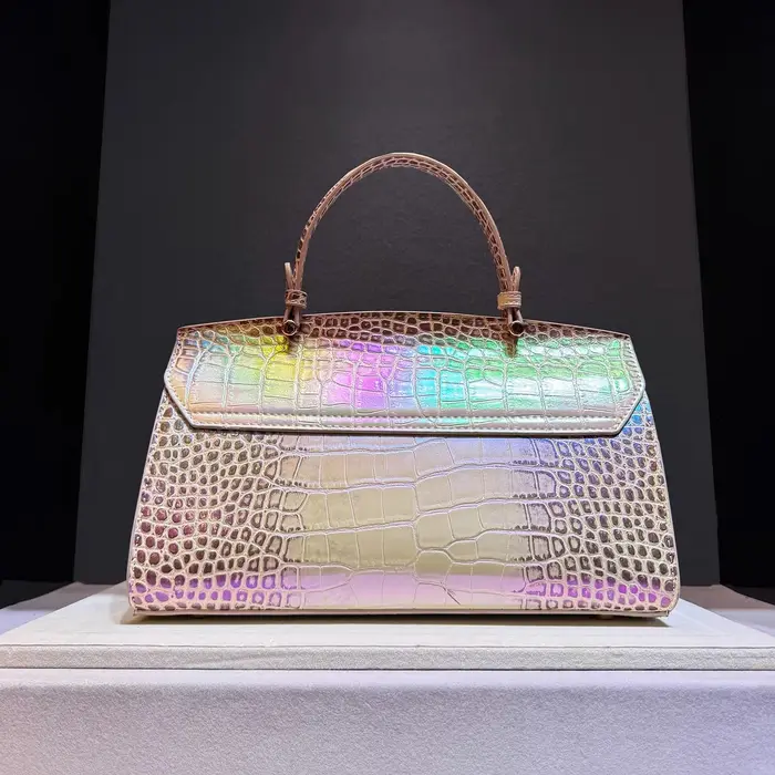 Sac à main en cuir pour femme, imprimé crocodile, nouvelle mode 2026, grande capacité, sacs coquille
