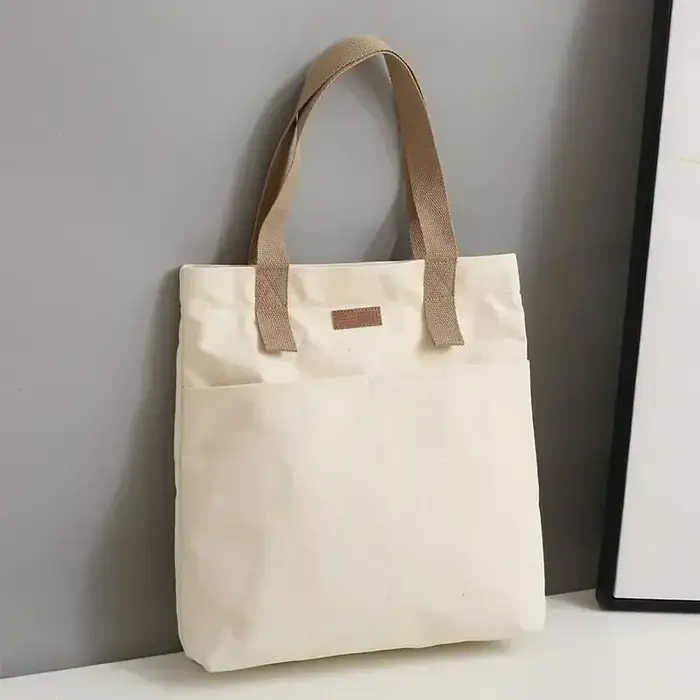 Sac fourre-tout en toile pour femmes