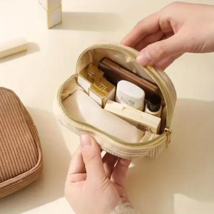 Sacs de maquillage compacts pour voyage