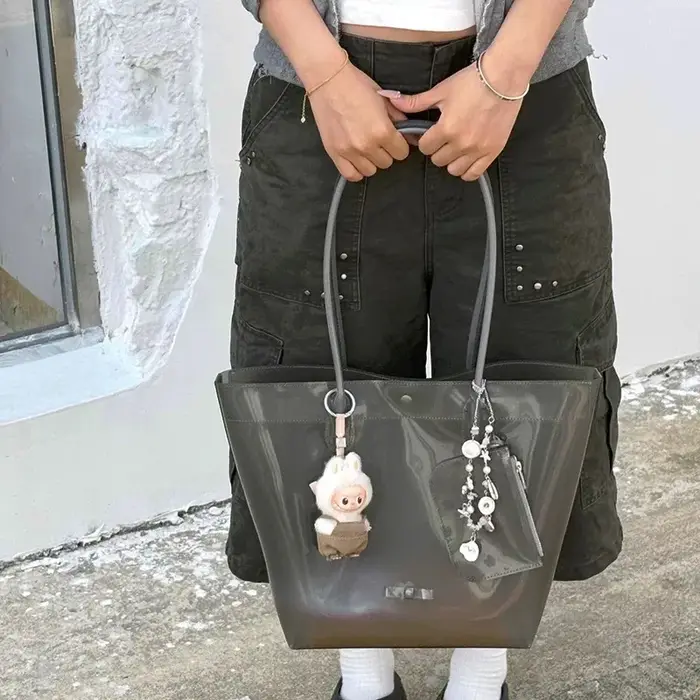 Sac fourre-tout transparent en PVC imperméable grande capacité 2026 KiiiKiii