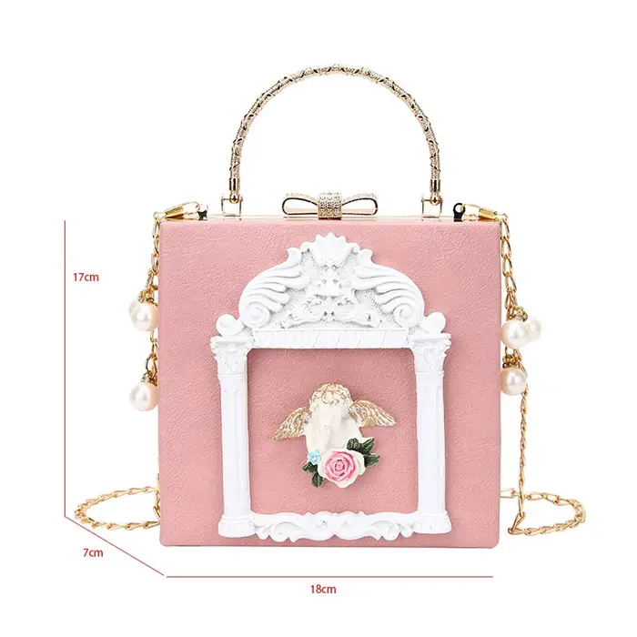Mini sac à main vintage pour femme