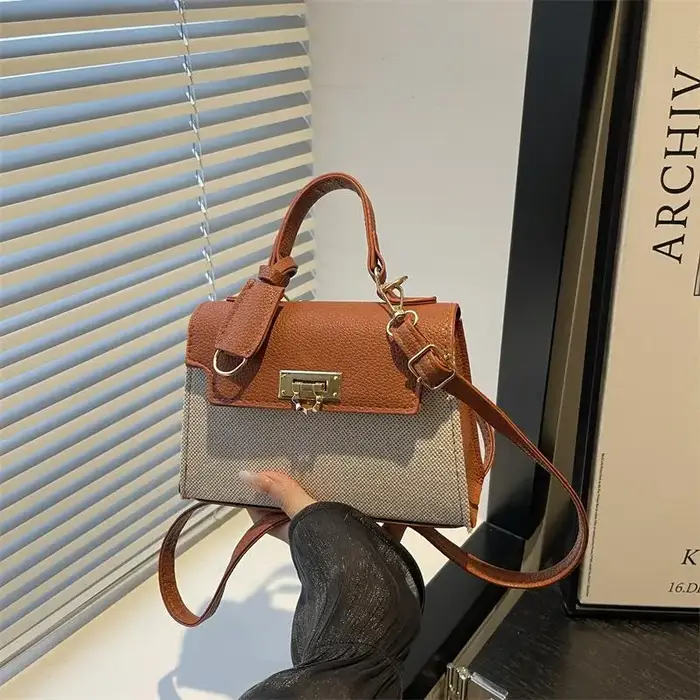 Sac fourre-tout bandoulière multifonctionnel élégant pour femme – Idéal pour les sorties, les vacanc