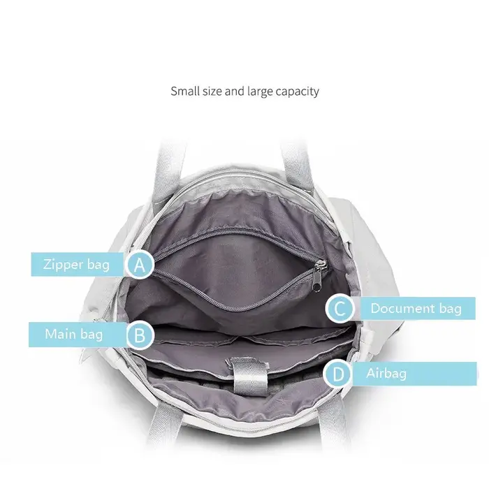 Sac à dos étanche pour ordinateur portable Mn pour femme