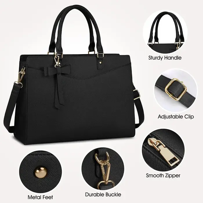 Sac pour ordinateur portable pour femmes 15.6 pouces en sac fourre-tout