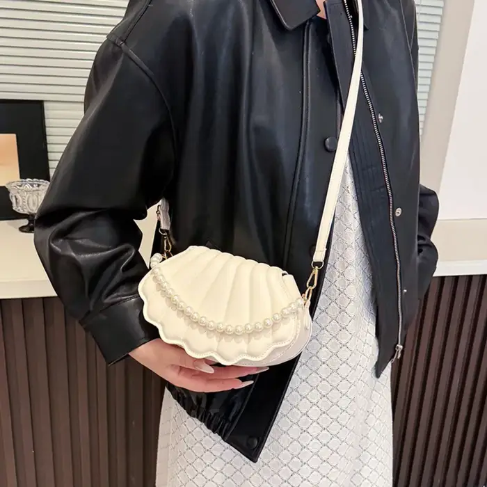 Sac à bandoulière en cuir PU pour femmes et filles