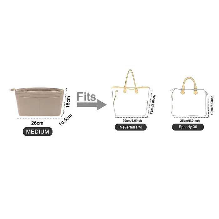 Sac à Main en Feutre de Marque