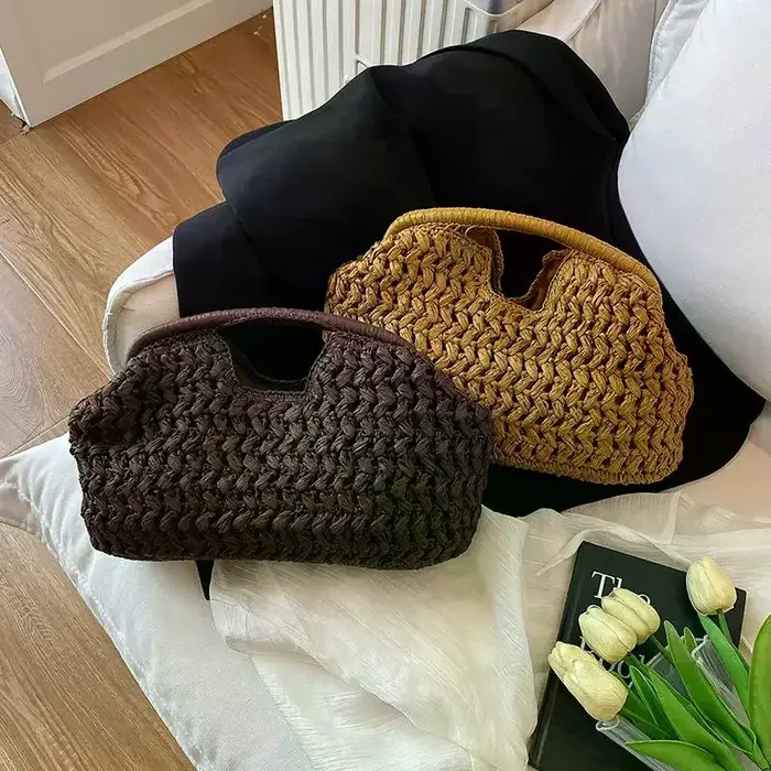 Sac à main tissé élégant pour femmes