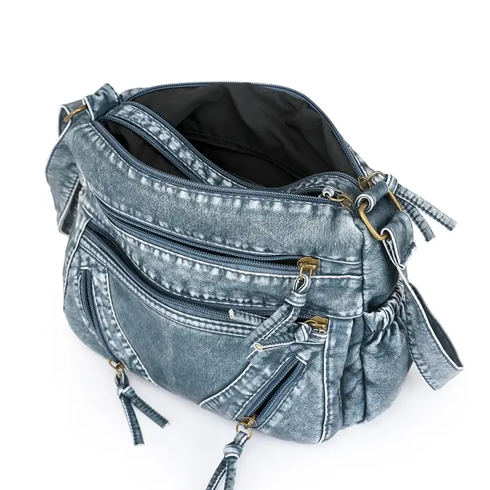 Sac à main vintage décontracté en cuir PU pour femme