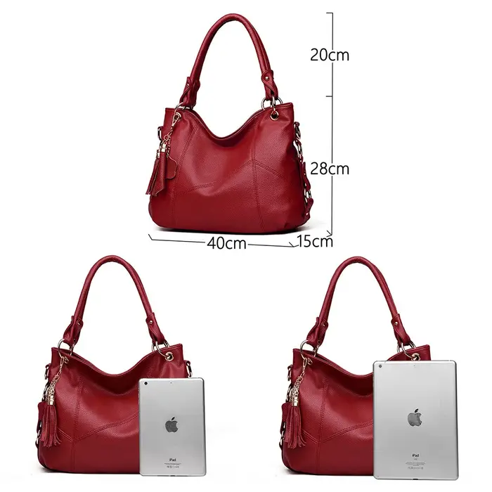 Sacs à main en cuir souple pour femmes