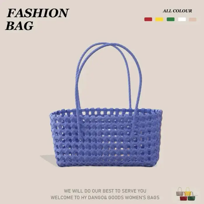 Sac à main en paille tressée fait main