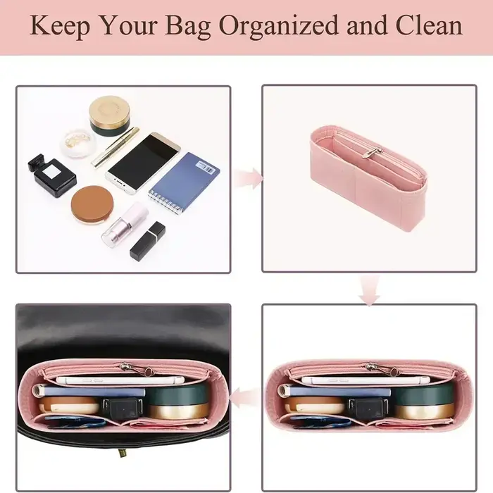 Organisateur de sac pour LONGCHAMP Mini fourre-tout sac de rangement et finition sac intérieur doublure sacs à main