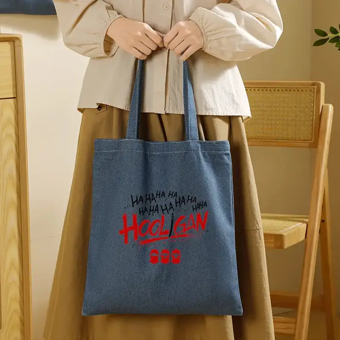 Sac fourre-tout en jean grande capacité pour femme
